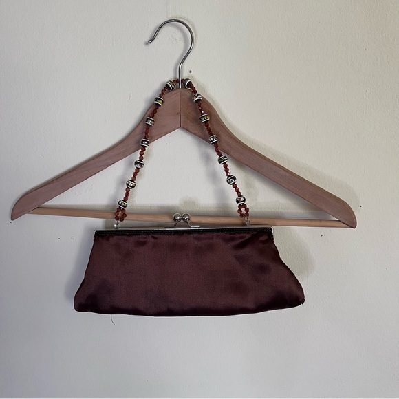 Chateau Vintage Sequin Brown Bag - Picture 5 of 10